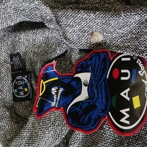 Maui & Sons Black White Twead Shacket - Picture 10 of 11